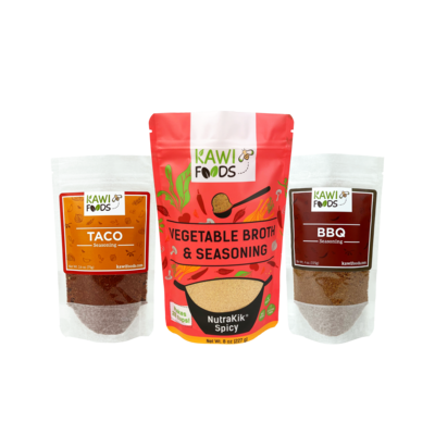 NutraKik® Spicy, Taco & BBQ Combo