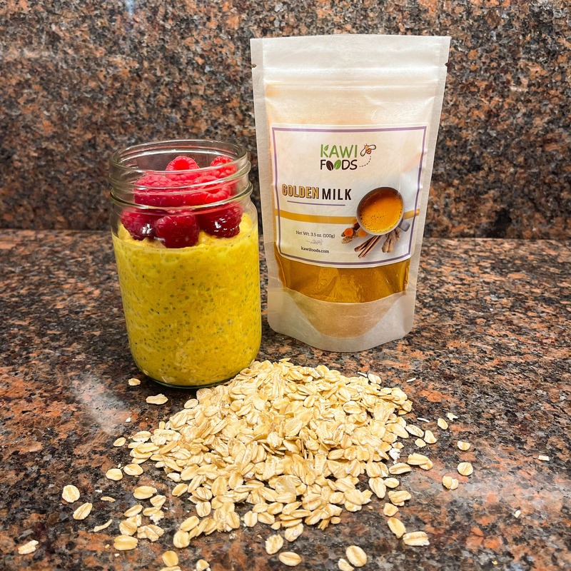 Golden Milk Overnight Oats