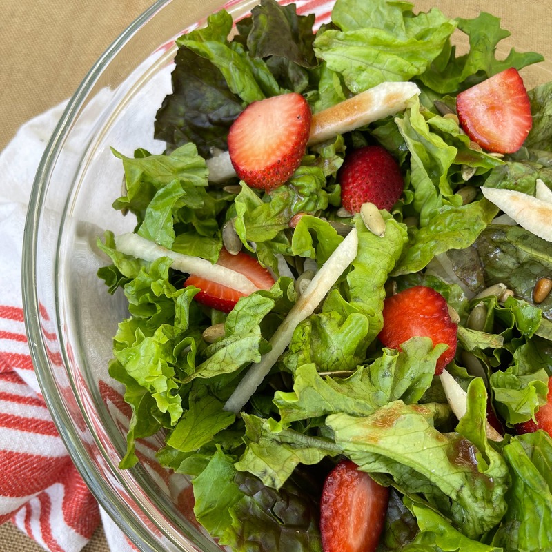 Sweet and Spicy Jicama Salad